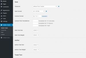 Styling-Einstellungen - 2
