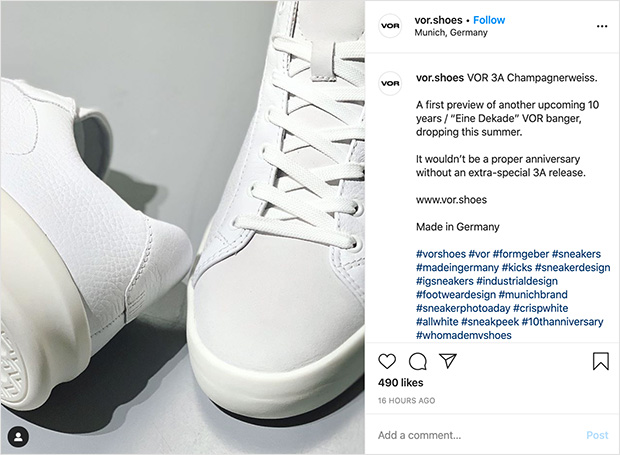 Tipos de publicações no Instagram: Espreitadelas