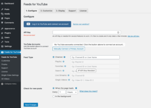 Feeds para o plugin YouTube WordPress - Página 1