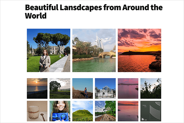 offset dei post del feed instagram