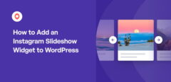 WordPressにInstagramのスライドショーウィジェットを追加する方法