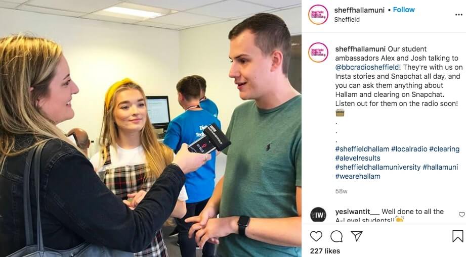 tipo di prova sociale instagram takeover