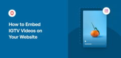 IGTVの動画をウェブサイトに埋め込む方法