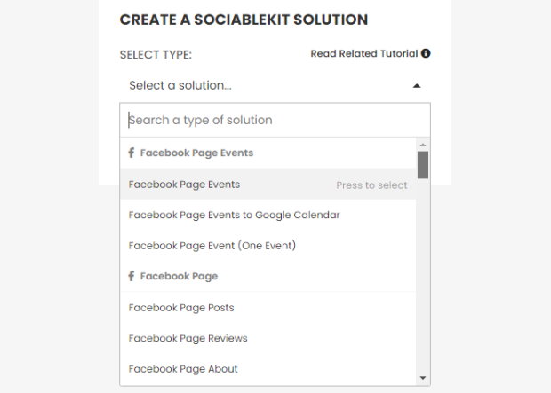 crear una solución sociablekit
