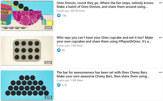 contenu vidéo pour un groupe facebook