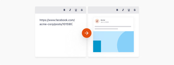 Facebook oEmbed support for WordPress