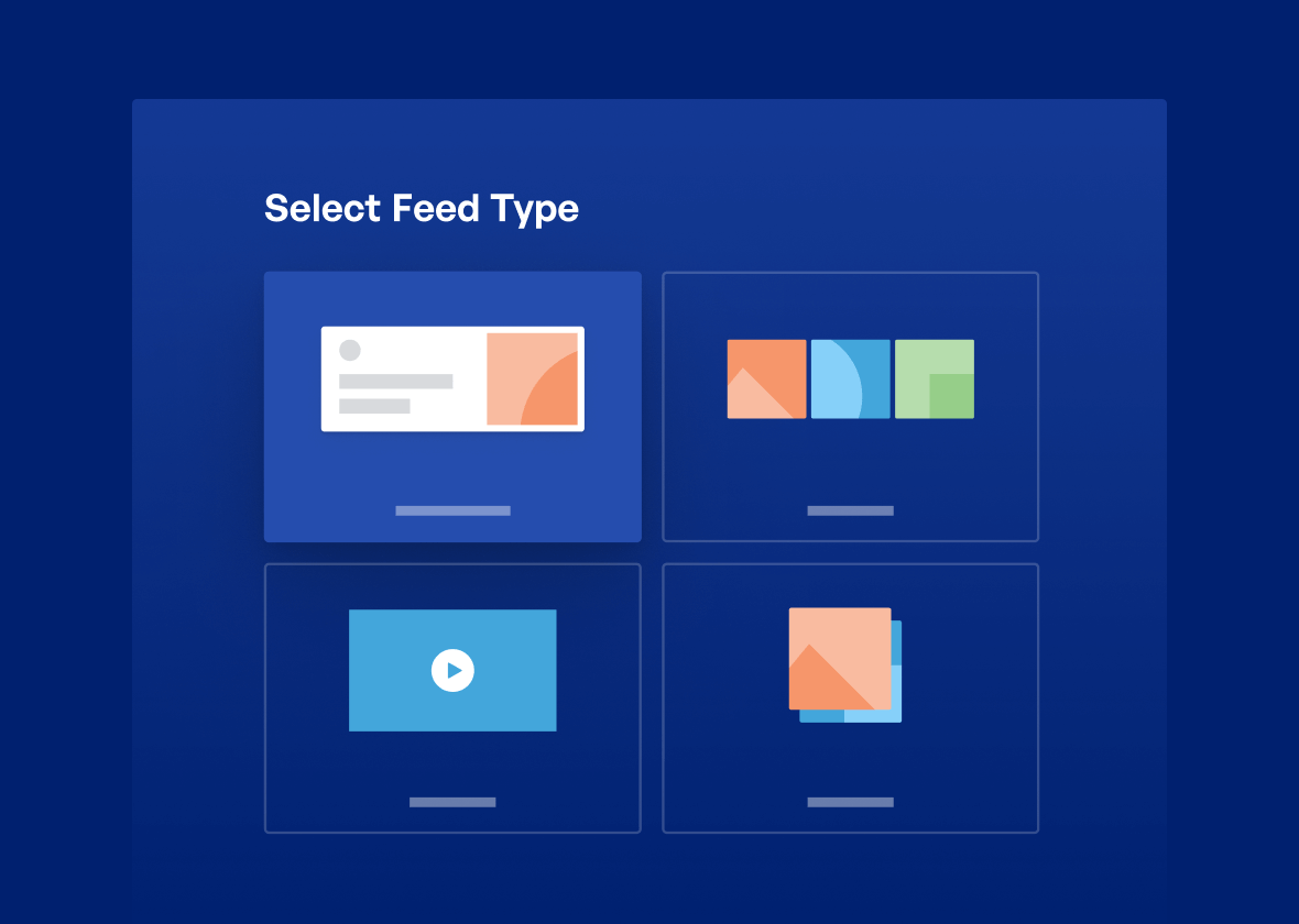 フィード作成ウィザード