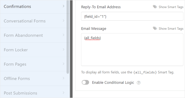 benutzerdefinierte Benachrichtigungseinstellungen