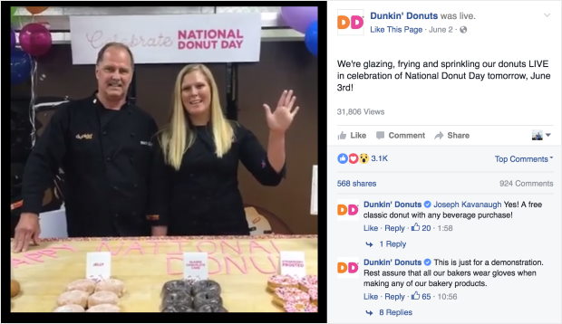 facebook live promuovere il business