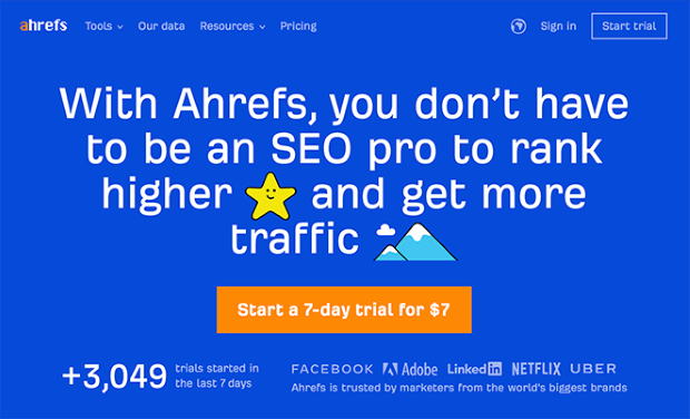 ahrefs for seo