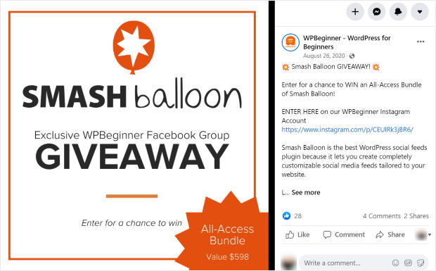 cross promote instagram content