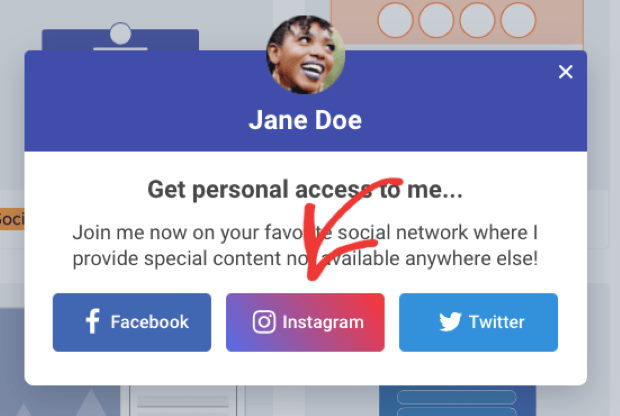 instagram popup marketing tips