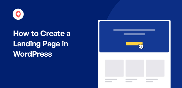 crear página de aterrizaje wordpress