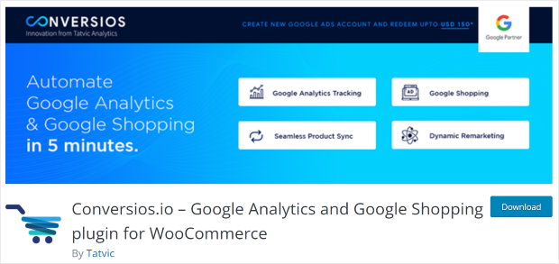 conversios.io plugin