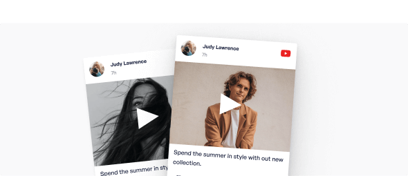 Display content from YouTube