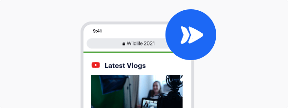 Optimierte Seitengeschwindigkeit