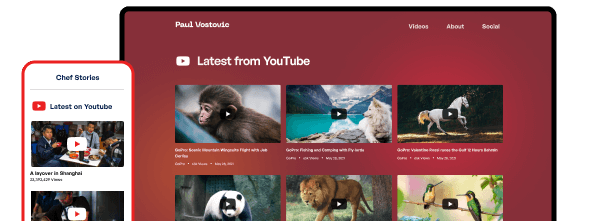 Mehrere Feeds ohne Einschränkungen