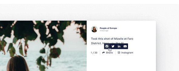 Einfache Freigabeoption zur Erhöhung der Reichweite