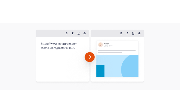 Instagram oEmbed Unterstützung für WordPress