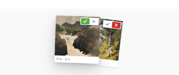 Einfaches Filtern oder Moderieren von Beiträgen