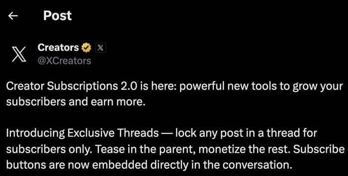 creator subscription program for x - Smash Balloon programa de subscrição para criadores do X