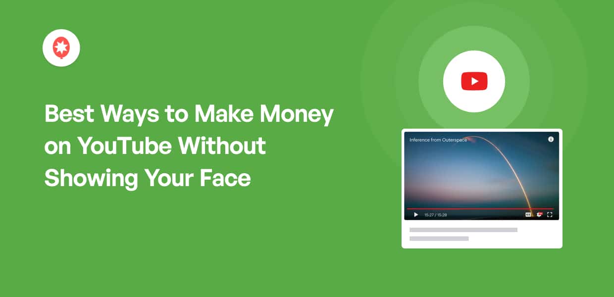 Las mejores formas de ganar dinero en YouTube sin dar la cara