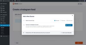 インスタグラムのフィードを作成する