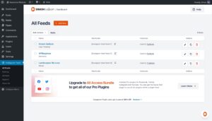 インスタグラムのフィードを管理する