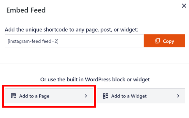 インスタグラムのフィードをワードプレスのページに追加する