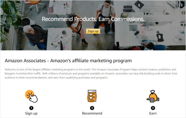 programa de afiliados de amazon