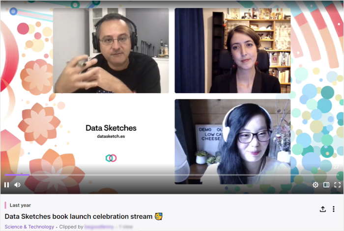 Buchvorstellung auf Twitch