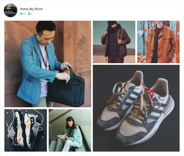 example of highlights layout for your instagram feed
