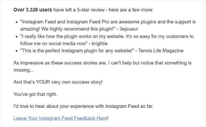 incentivar comentários no facebook com marketing por correio eletrónico