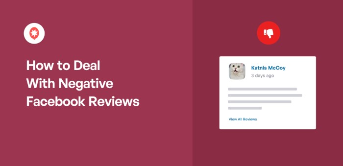 How to Deal With Negative Facebook Reviews