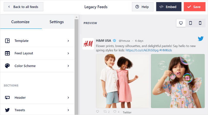 legacy feeds editor twitter feed 2