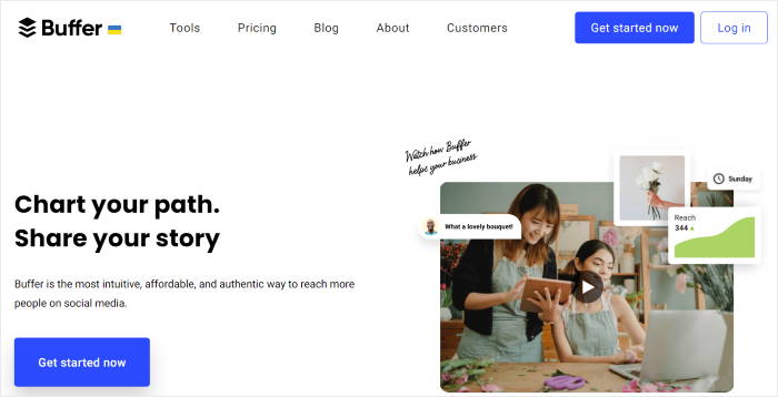 buffer social media aggregator tool