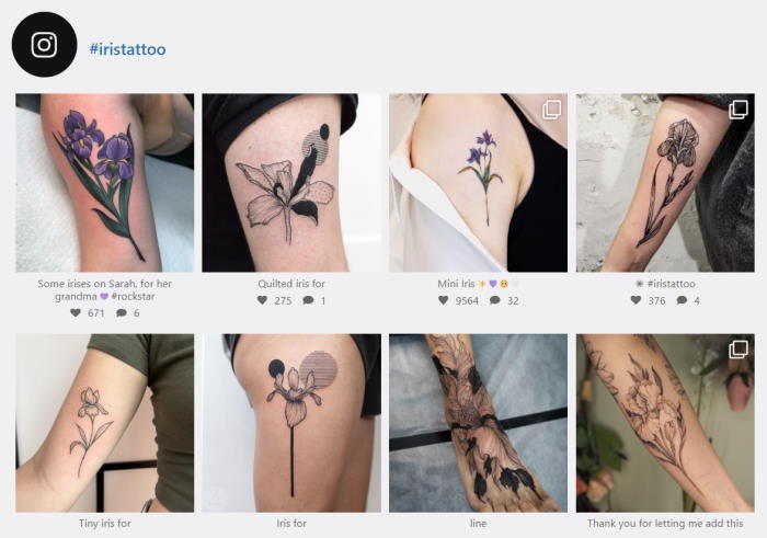 ejemplo de feed de redes sociales