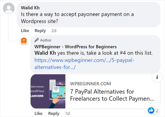 responder a preguntas en las redes sociales