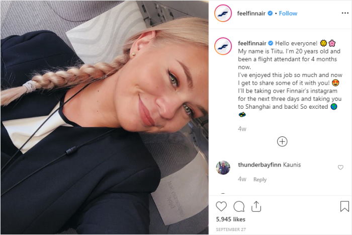 Beispiel für die Übernahme von sozialen Medien