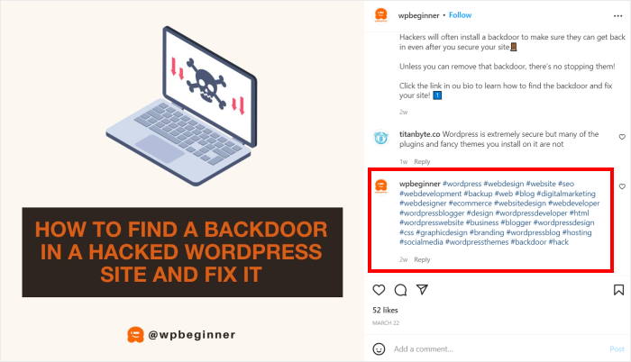 hashtags para publicaciones en redes sociales