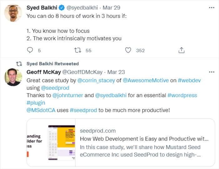 promocionar contenidos en twitter