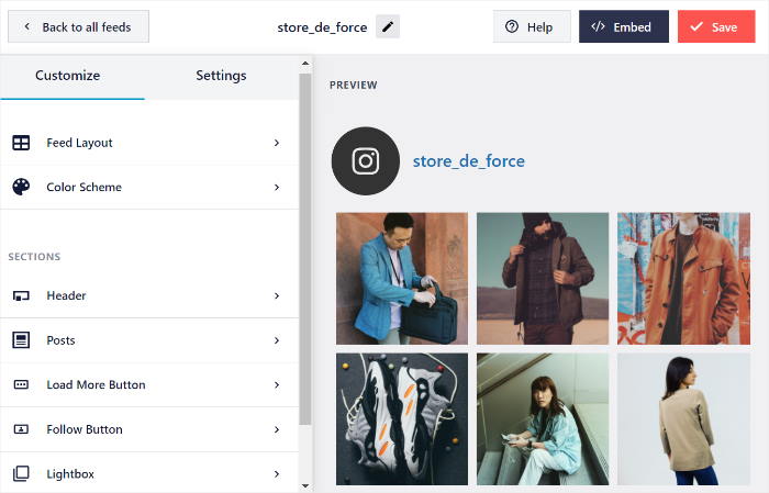 live editor for your instagram feed