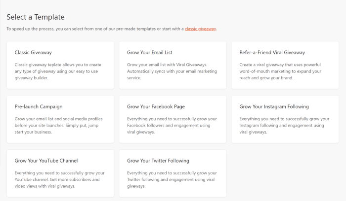 rafflepress templates wordpress