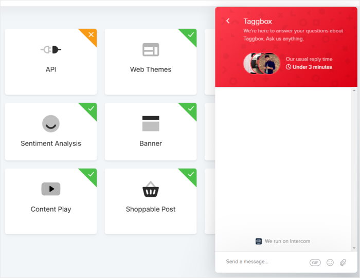 tagg customer support options