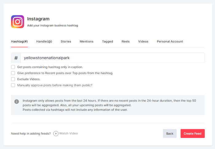 setting up a wall taggbox