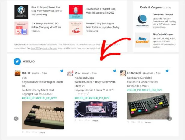 Twitter Widget Examples 7 Twitter Widget Examples You Can Embed on Your Website