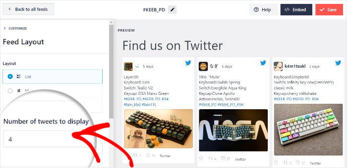 ツイート数制限