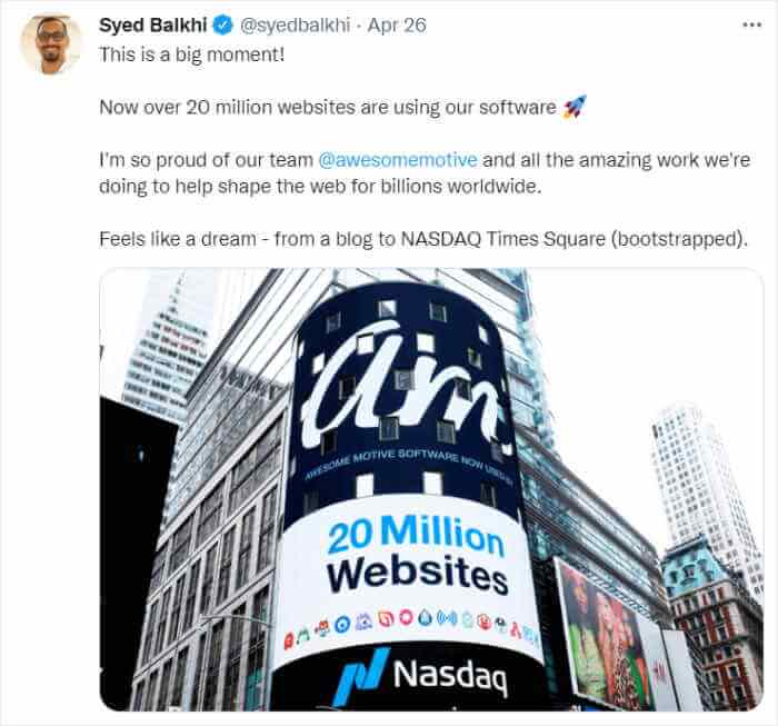 celebrate your milestones