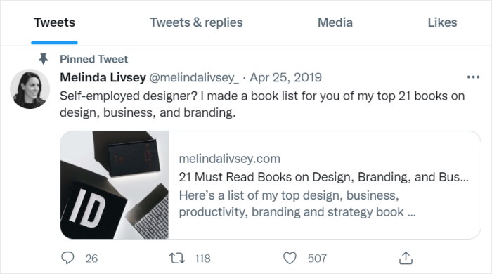 pin your best tweet get more retweets