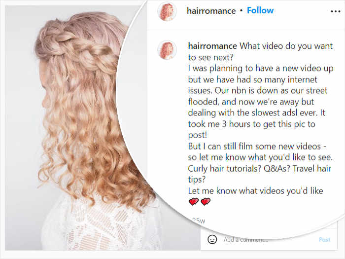 obter feedback das pessoas instagram